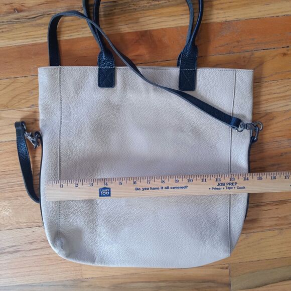 NOT Rationale EUGENIA cream leather tote stripe  Handmade Argentina - Picture 10 of 10